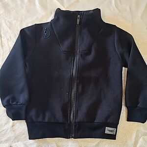 Kids jacket black.  Sports Looking Cool Z